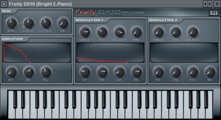 Dx line. Fruity dx10 VST. Синтезатор FL Studio. Синтезатор для фл студио для баса. Dx10.