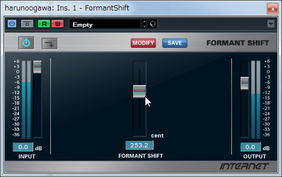 vst octave with formant