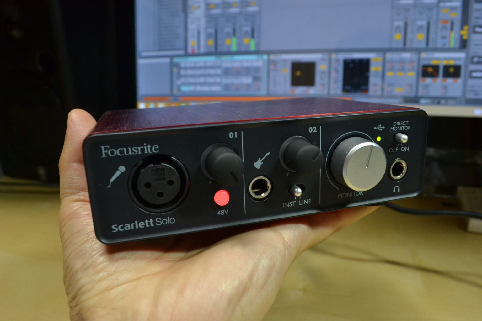 Focusrite オーディオインターフェース Scarlett Solo+bonfanti.com.br