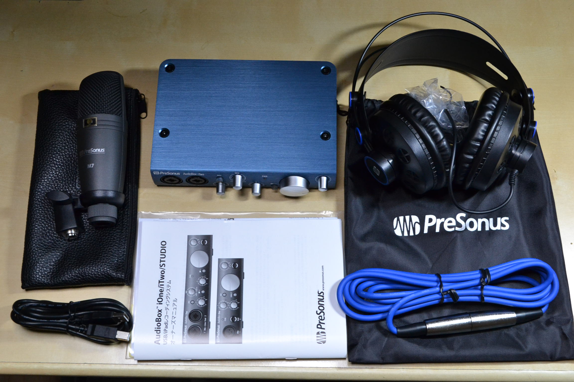 PreSonus AudioBox iTwo Studio DTMセット オーディオインターフェイス