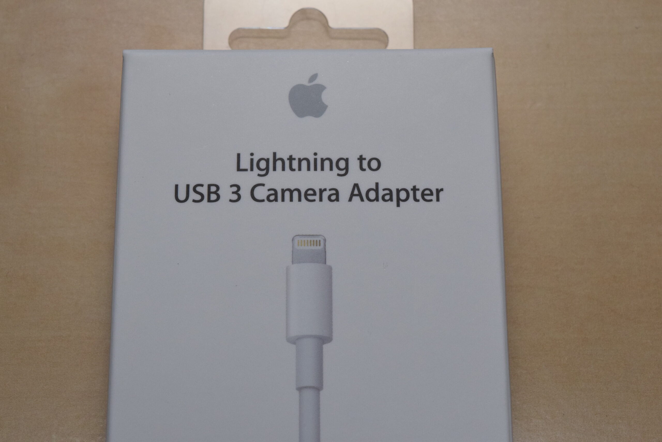 Apple Lightning - USB 3カメラアダプタ Apple純正品