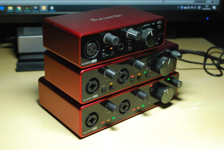 Focusrite フォーカスライト オーディオインターフェース