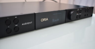 Dolby Atmosなどイマーシブオーディオ作品を作るために開発されたオーディオインターフェイス、Audient ORIA