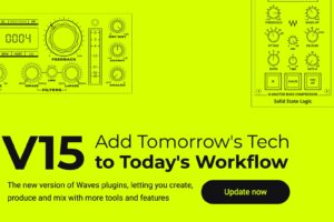 WavesのAIプラグインStudioVerseが無料で開放! バンドル品の収録数も大幅増加の新バージョン、Waves V15リリース