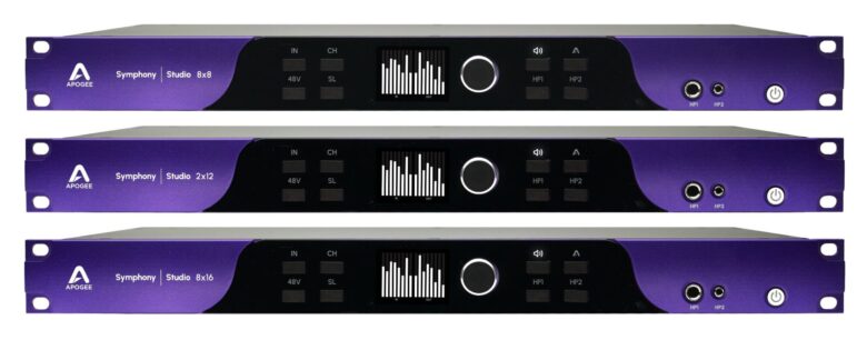 トップレベルのホームスタジオ環境に最適化された、コスパ抜群の新製品、Apogee Symphony Studioシリーズ登場