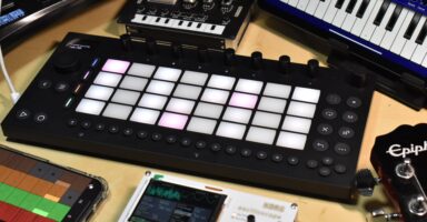 直感的に音楽制作をするためのコンパクトなオールインワン・ガジェット、Ableton Moveのパワー